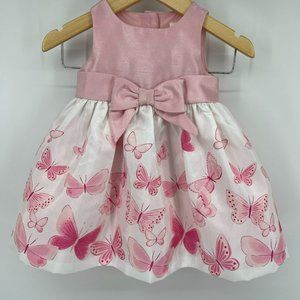 Gymboree Butterfly Sleeveless Dress Baby Girl 0-3